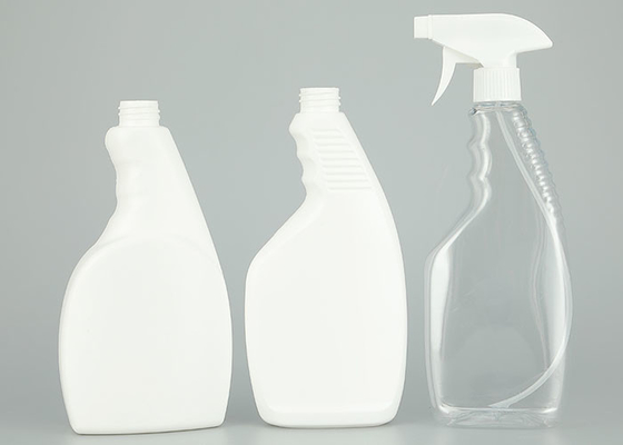 Kitchen Bathroom White HDPE Trigger Spray Bottle 500ml