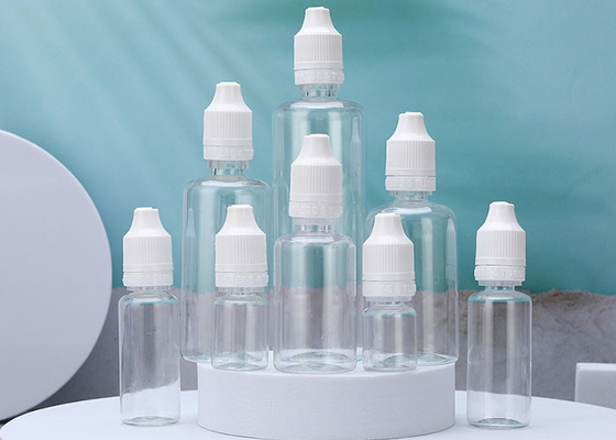 30ml 40ml 50ml E Liquid Plastic Empty Eye Drop Bottles With Childproof Caps