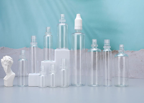 ODM Transparent PET Dropper E Liquid Bottle 4ml 5ml 10ml