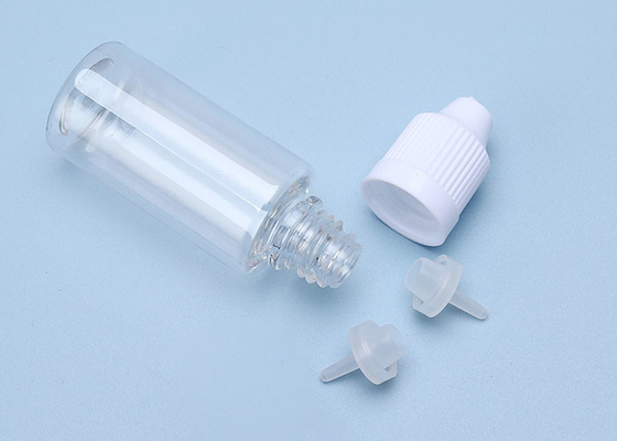 5ml PET E Liquid Dropper Bottles Childproof Screen Printing