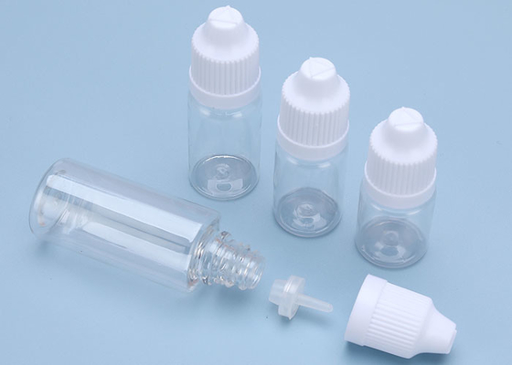 PET E Liquid Vape Oil Plastic Bottles With Dropper Caps 8ml