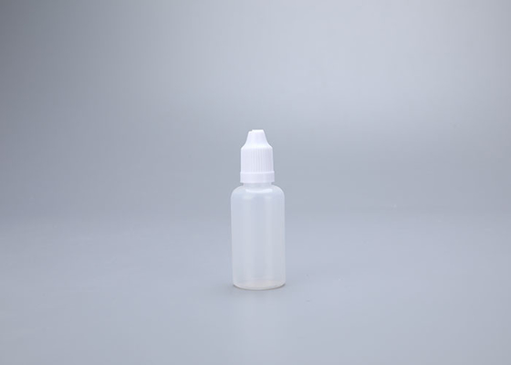 30ml 50ml E Liquid Bottle Tamperproof Cap PE Plastic Bottle