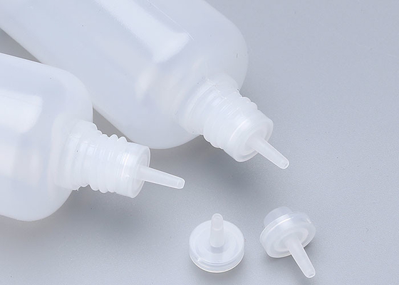 30ml 50ml E Liquid Bottle Tamperproof Cap PE Plastic Bottle