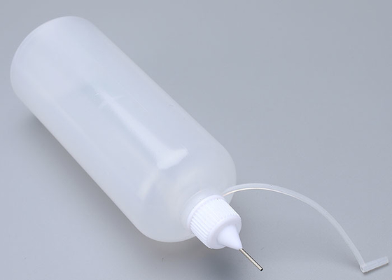 50ml Squeezable Plastic Washing Up Liquid Bottle Reusable With Steel Needle Dropper