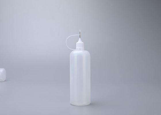 50ml Squeezable Plastic Washing Up Liquid Bottle Reusable With Steel Needle Dropper