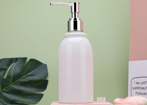 300ml Refillable PET Pump Bottles For Shampoo Lotions Cream