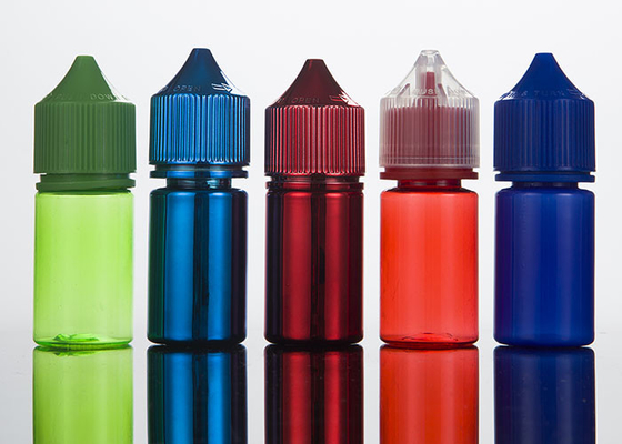 Child Resistant Empty Plastic Squeezable Dropper Bottles With Cap And Us Plug