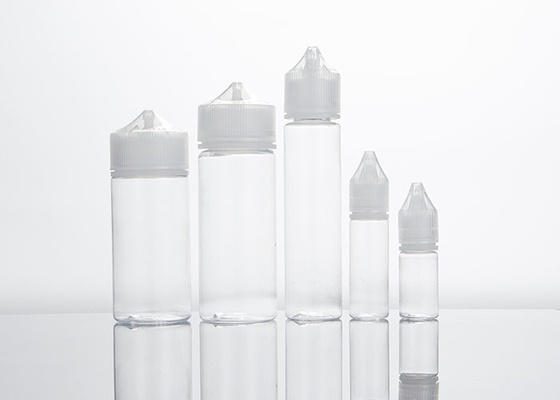 30ml E Juice Bottle Plastic Pet Flat Cap Dropper V3 leak proofed
