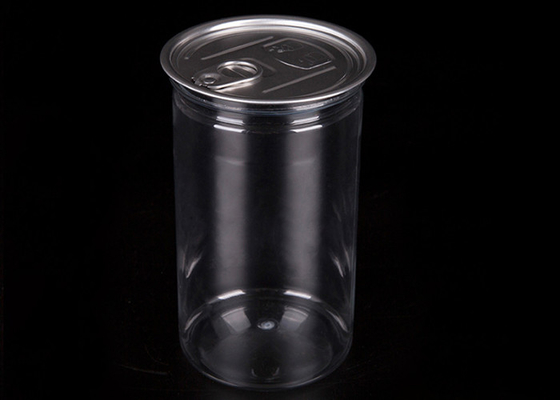 Transparent Plastic Jar Containers For Food Canning 280Ml 500Ml 650Ml