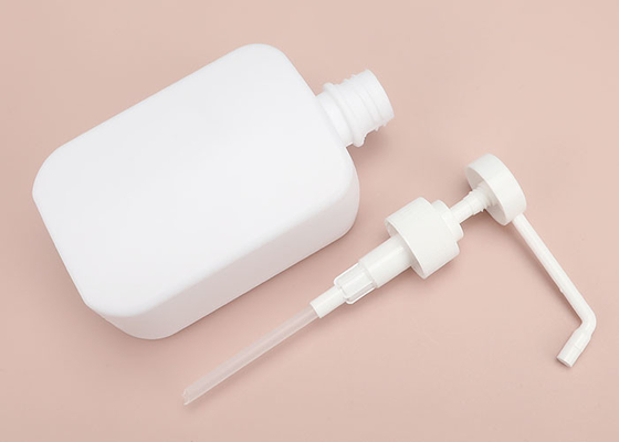 White Refillable Hand Sanitizer Bottle With Long Nozzle