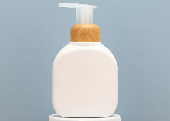 PET Foam Dispensing Bottle White Refillable Container Designed for Dispensing of Foam Soap Sanitizer and Cleaning Liquids