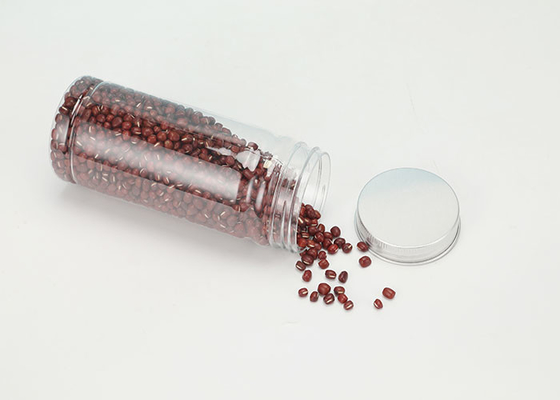 Wide Mouth Round Plastic Pet Plastic JarsWith Screw Top Lid 295ML 380ML