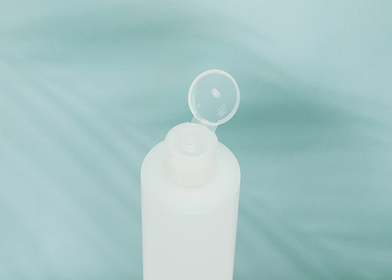 Empty Plastic Liquid Bottle 250ml 500ml With Flip Top Cap
