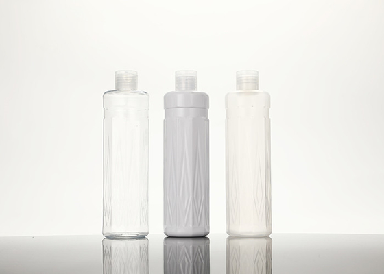 Flip Top Cap 300ml PET Bottle with Screw top For Cosmetic Lotion Shampoo