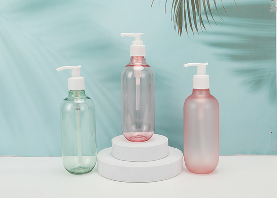 300ml Refillable PET Shampoo Bottles With Pump BPA Free
