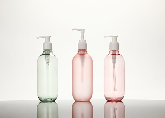 300ml Refillable PET Shampoo Bottles With Pump BPA Free