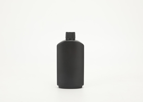 Square And Flat 4oz Plastic HDPE Shampoo Bottles 120ml for ink