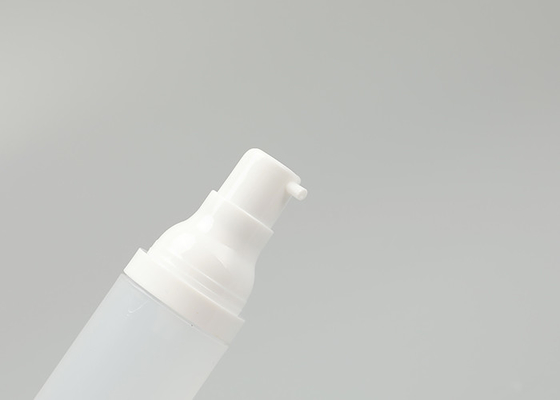 Clear Airless Cosmetic Cream Airless Pump Bottle Travel Size Refillable