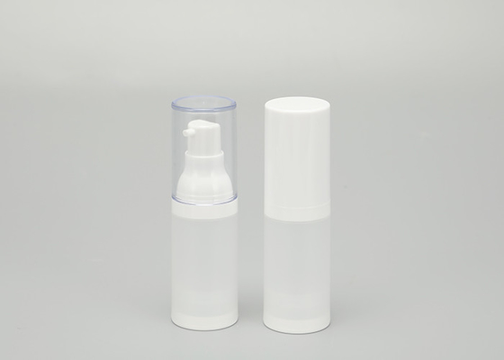 Clear Airless Cosmetic Cream Airless Pump Bottle Travel Size Refillable
