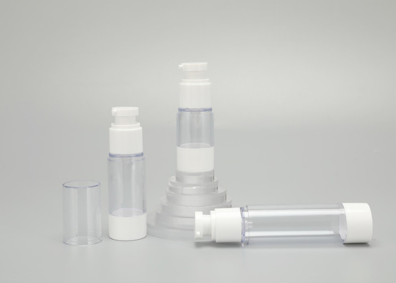 Lotion 1 Oz Empty Frosted Airless Pump Bottles For Travel