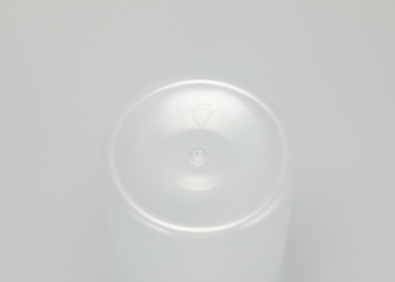 Empty 500ml Pump Round Shoulder Bottles 16oz For Cosmetic PET