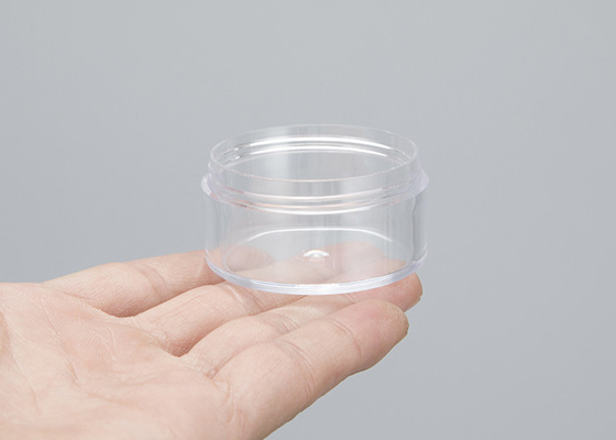 Cosmetic Lotion Cream Clear Round Containers With Lid 10g 15g 30g