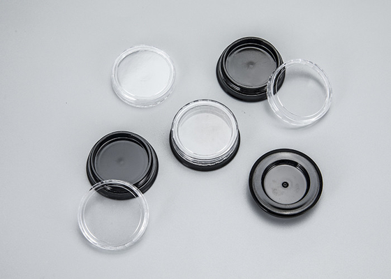 White 5ml 10ml 15ml 30ml 50ml Repeatable Filling Skincare Container Round Plastic Cosmetic Jar