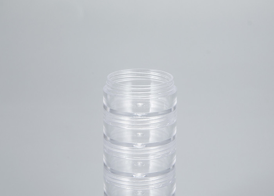 White 5ml 10ml 15ml 30ml 50ml Repeatable Filling Skincare Container Round Plastic Cosmetic Jar