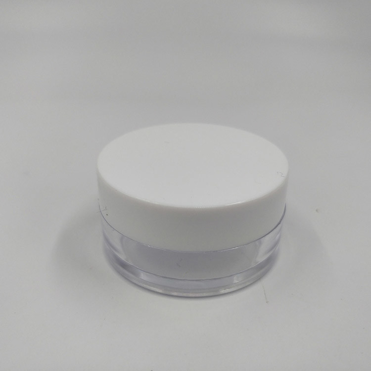 Smooth Surface Plastic Cosmetic Jar 10ml 15ml 30ml 60ml 80ml 100ml 120ml 150ml Small