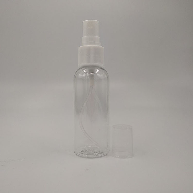 100ml 120ml 200ml Clear Heavy-bottom Cosmetics Bottle Heavyweight PET Bottle Spray Dropper PET Plastic Bottle