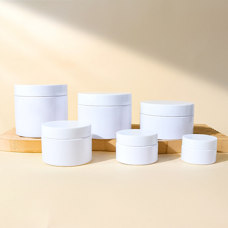 Unique Cosmetic Jar Custom Design With Sealing Gasket Various Sizes Smooth Surface