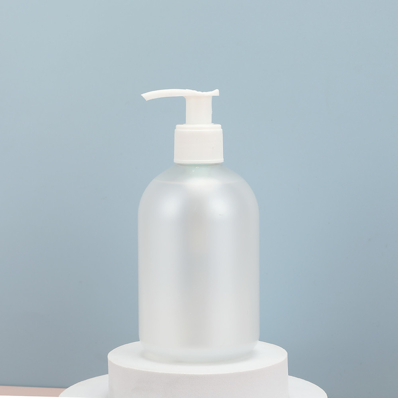 Flip top Round PET Lotion Bottles 300ml Clear Bottles for Effective Body Care
