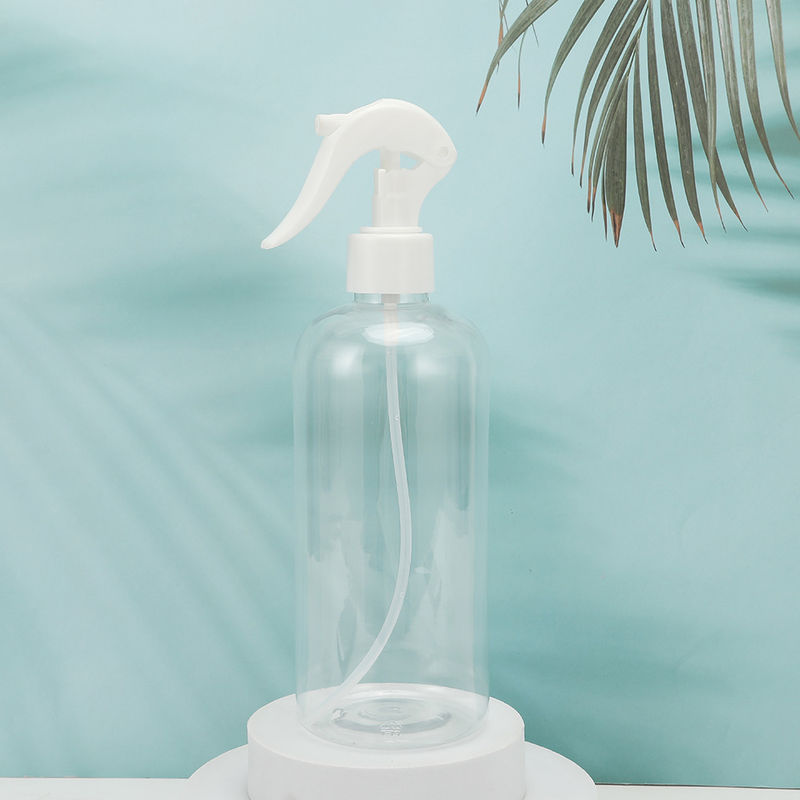 Round Clear Plastic Lotion Bottles Featuring Labeling Surface Handling Suitable for Skincare and Beauty Product Packaging