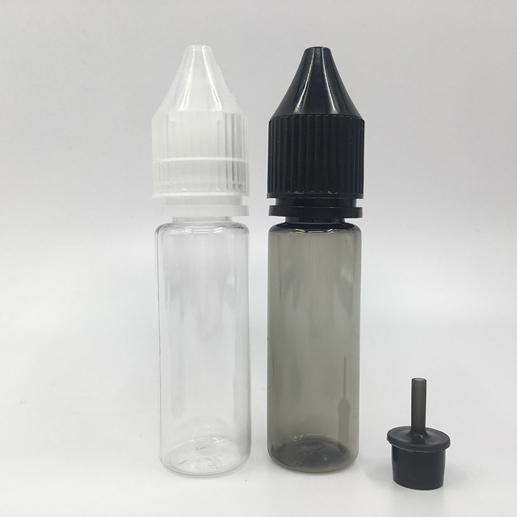 Customizable PET E Liquid Bottles With Childproof Round Shape And Personalized Screen Printed Design