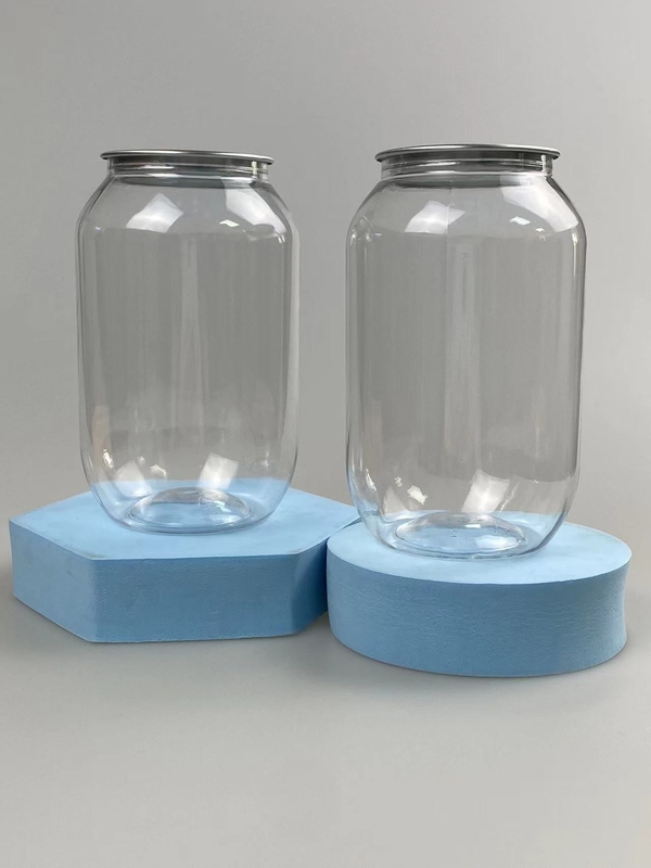 Custom Printed Plastic Cosmetic Jars in Various Capacities For Personal Care and Beauty Products