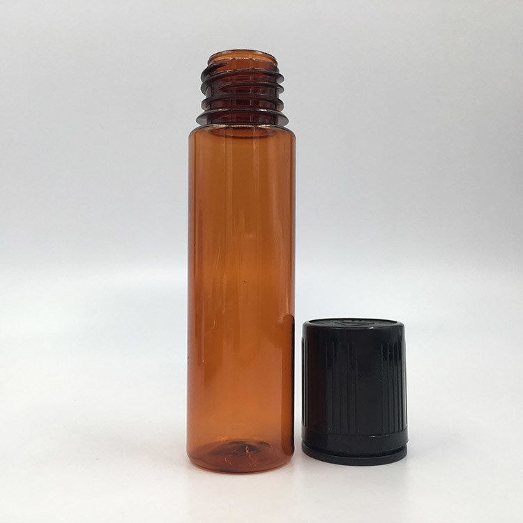 Customized Transparent PET Screw Cap  E Liquid Bottle / Liquid Dropper Bottle In Various Capacities