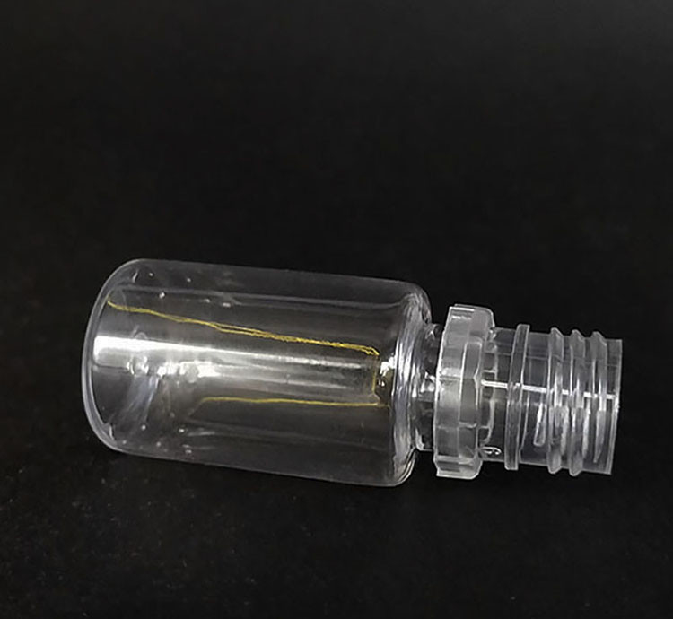 Childproof Round E Liquid Bottles With Custom Printing Transparent Screw Cap Packaging In Various Capacities