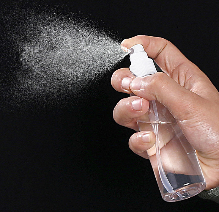 Round PET Plastic Spray Bottles In Various Sizes For Everyday Use