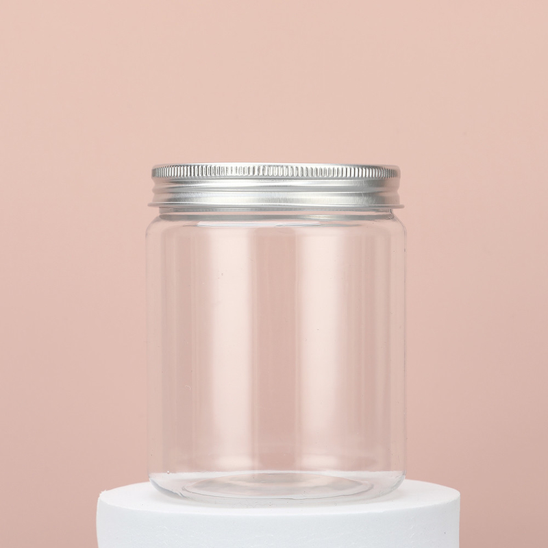 Empty Plastic Cosmetic Container Round Body Cream Jar 150 g 200g 250g 8oz Hair Conditioner Jars