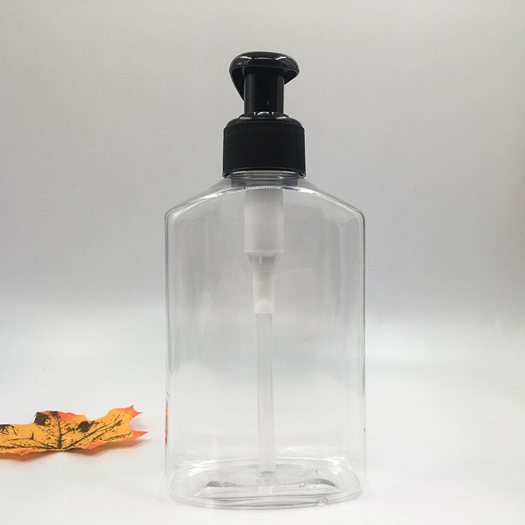 Reusable Plastic Pink PET Pump Bottle For Dispensing Lotion Facial Foam And Shampoo
