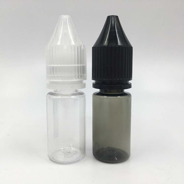 Small Colorful Printed Logo E Liquid Childproof Bottle With Screw Cap