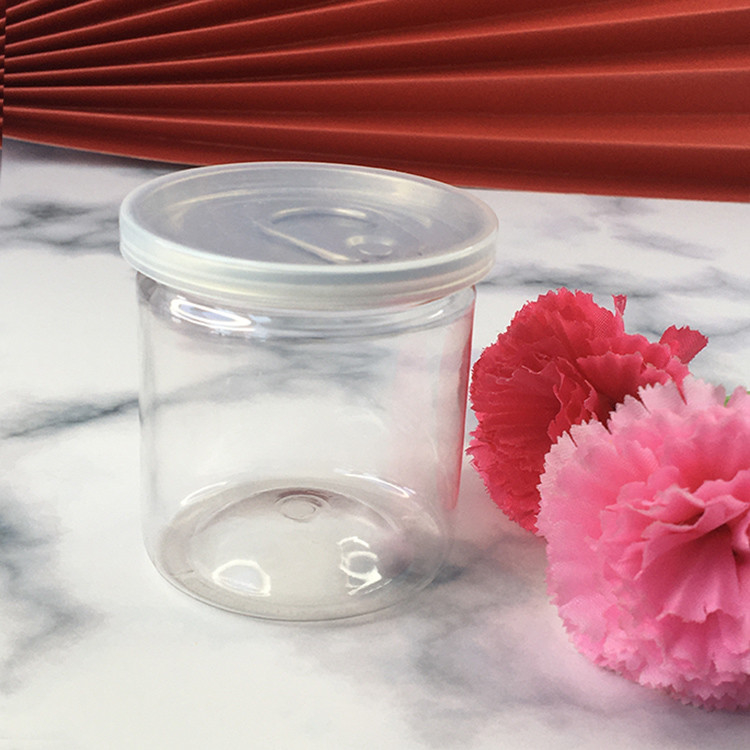 Custom Logo Plastic Jar Containers 2oz 3oz 4oz 5oz 6oz 7oz 8oz Customized Capacity