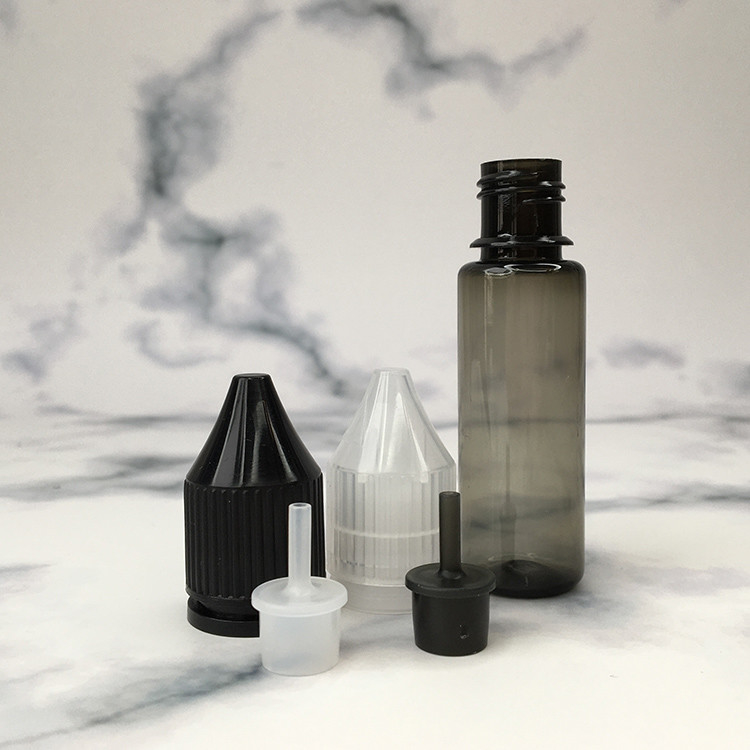 Customized Round PET E Liquid Bottle With Transparent Color For Brand Logo Display