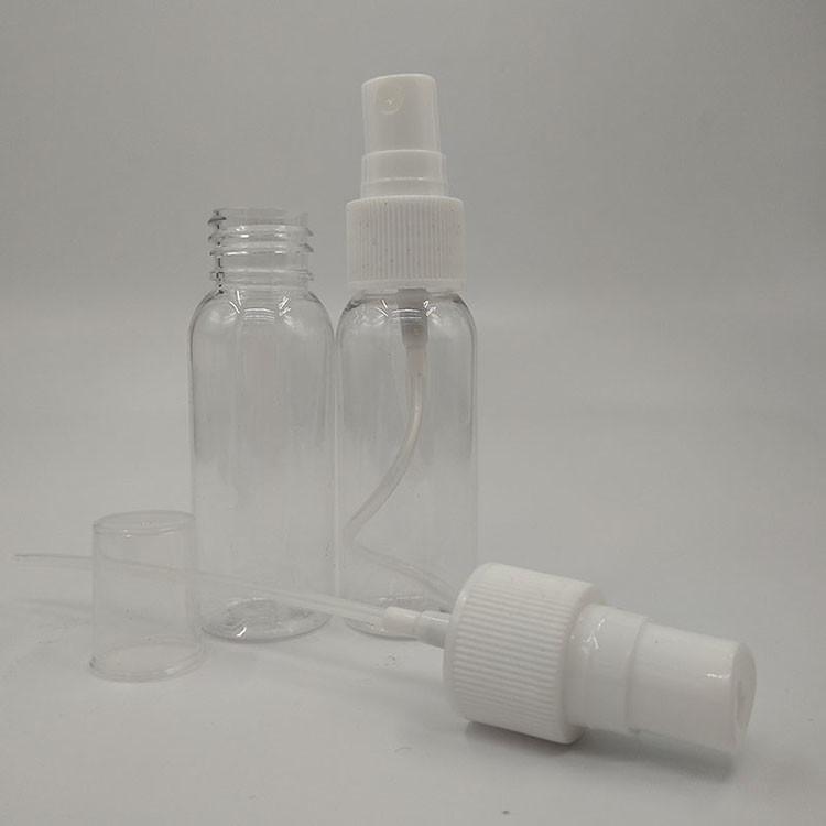 Dispensing Clear Plastic PET Bottle Screw Cap Sealing Type For Function
