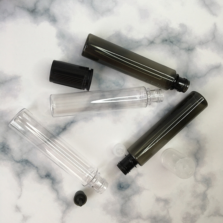 Childproof Neck Type PET E Liquid Bottle For E Cigarette Distribution