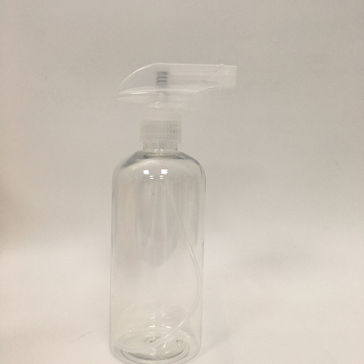 47mm Diameter Pink Shampoo Pump Bottle Pet Squeeze Pump Pet Bottle With Screen Printing