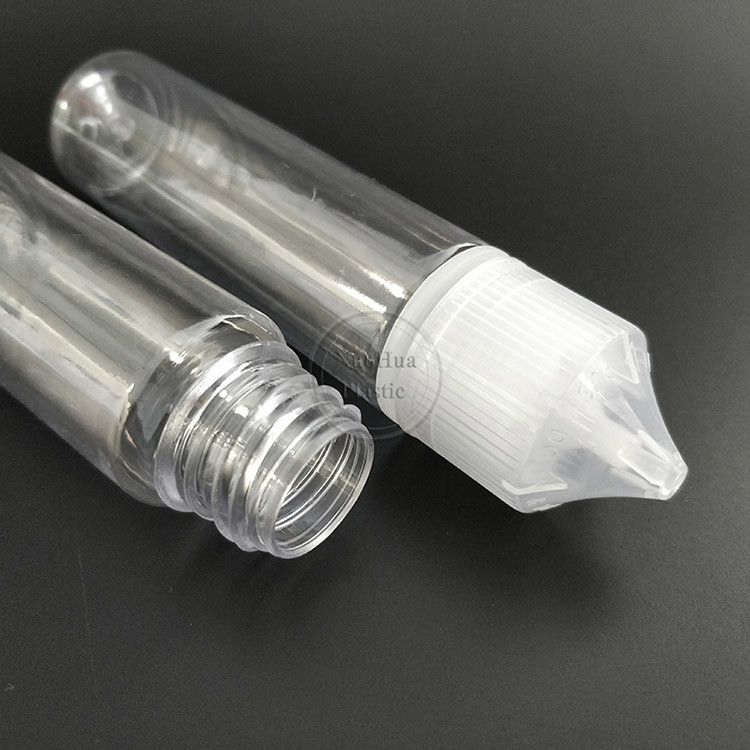 Custom Printing Color E Liquid Bottle for Transparent E-Liquid Business