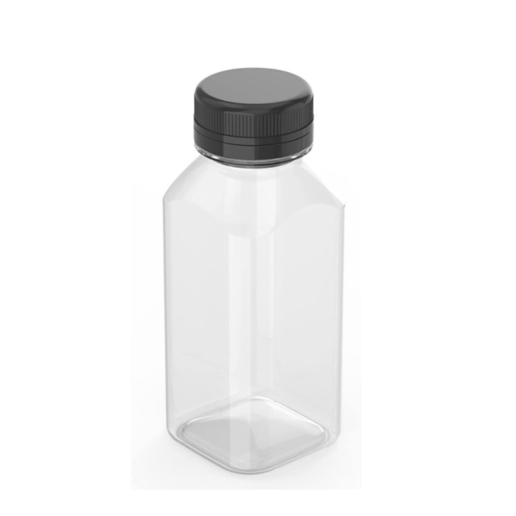 Reusable Lid Plastic Drink Bottle Packaging With PET Bottle PP Cap And Printing Customers' Request