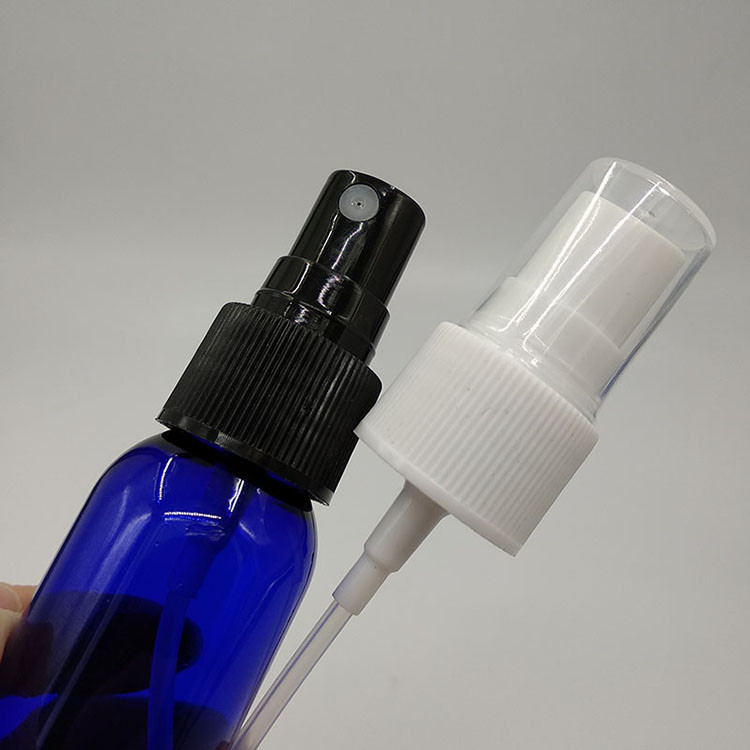 Smooth Surface Household PET Plastic Spray Bottle Capacity 10ml 15ml 30ml 50ml 60m 70ml 100ml 200ml 500ml Round