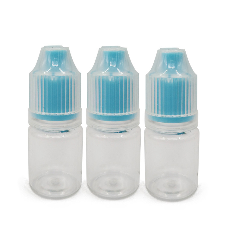 18mm Neck Size E Liquid Bottle with Screw Cap PET Resistant to Chemicals